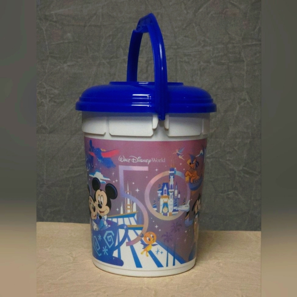 Walt Disney World 50th Anniversary Popcorn Bucket